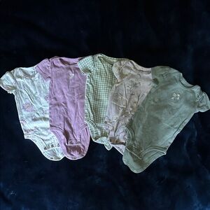Carter's Baby Onesies - Lot of 5